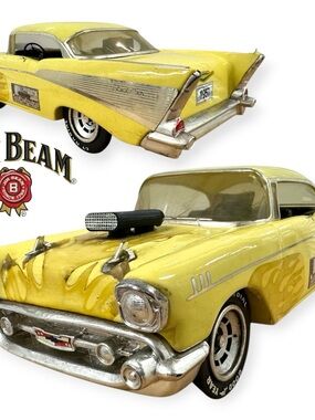Jim Beam 1957 Chevrolet Bel Air Hot Rod Bourbon Decanter Ltd Ed. Collectible